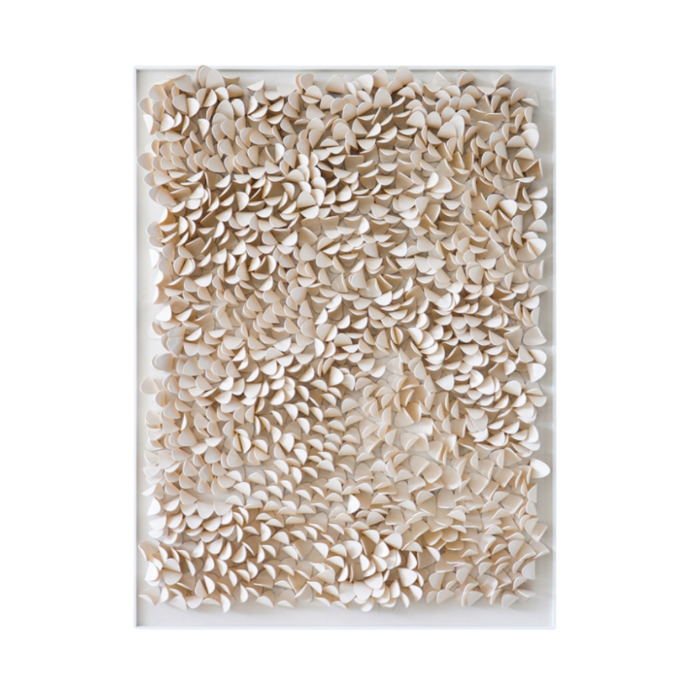 CUADRO 3D TEXTURAS BEIGE