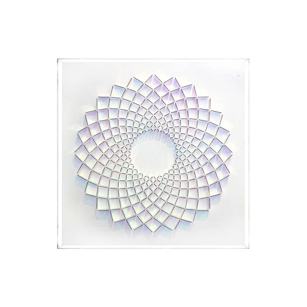 CUADRO 3D FLOR BLANCA - Imagen 6