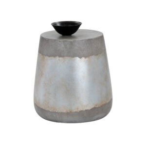 Aries End Table - Silver