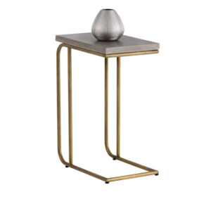 Lucius End Table - Grey