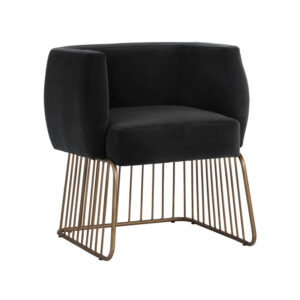 Gala Dining Armchair - Shadow Grey / Fabric