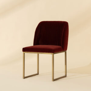 Nevin Dining Chair - Merlot / Fabric