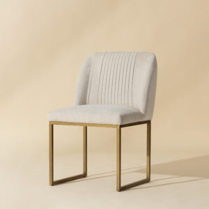 Nevin Dining Chair - Polo Club Muslin / Fabric
