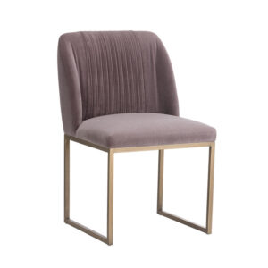 Nevin Dining Chair - Blush Purple / Fabric