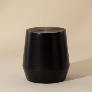 Creed End Table - Gunmetal