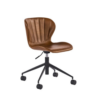 Arabella Office Chair - Bravo Cognac / Faux Leather