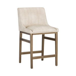 Halden Counter Stool - Bravo Cream / Faux Leather