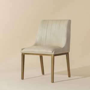 Halden Dining Chair - Bravo Cream / Faux Leather