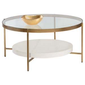 Gia Coffee Table - Gold
