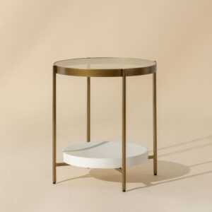 Gia Side Table - Gold