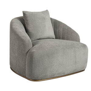 Astrid Armchair - Polo Club Stone / Fabric