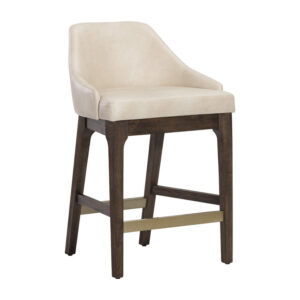 Kace Counter Stool - Bravo Cream / Faux Leather