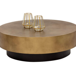 Bernaby Coffee Table - Antique Brass