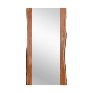 Fontana Floor Mirror - Medium Brown