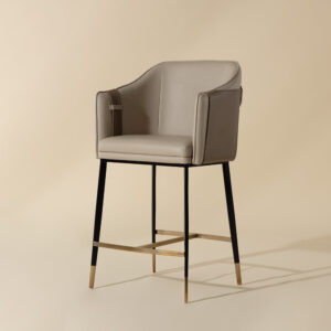 Carter Counter Stool - Napa Beige / Napa Tan / Faux Leather