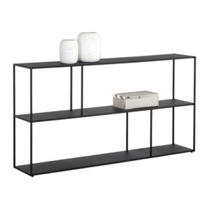Eiffel Low Bookcase - Large - Black