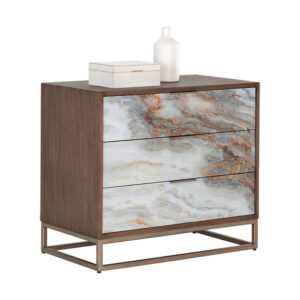 Fuentes Nightstand - Brown