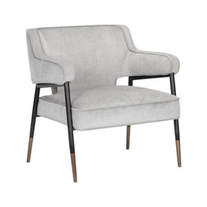 Derome Lounge Chair - Polo Club Stone / Fabric