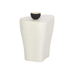 Dali End Table - White - Small - White
