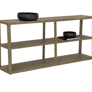 Doncaster Low Bookcase - Smoke Grey - Smoke Grey