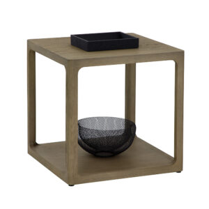 Doncaster Side Table - Smoke Grey - Smoke Grey