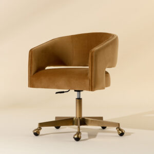 Claren Office Chair - Gold Sky / Fabric