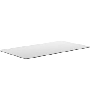 Glass Dining Table Top - 86.5" - Rectangular - Clear