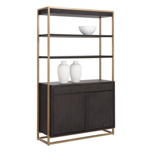 Baldessara Bookcase - Brown