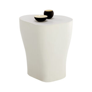 Dali End Table - White - Large - White