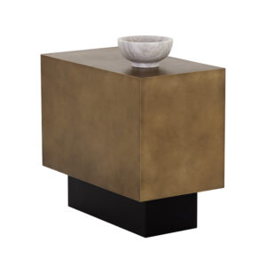 Blakely Side Table - Antique Brass