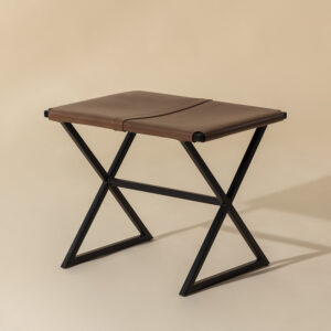 Elon Stool - Vintage Cognac / Leather