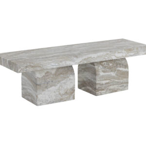 Colohan Bench - Sand Marble
