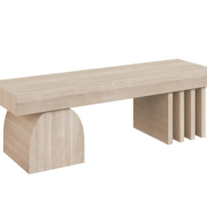 Cadence Bench - Light Oak