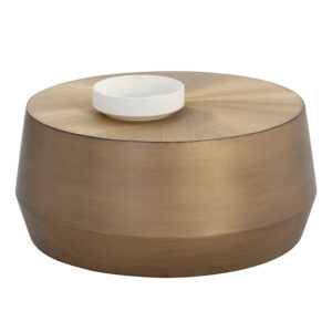Creed Coffee Table - Small - Antique Gold
