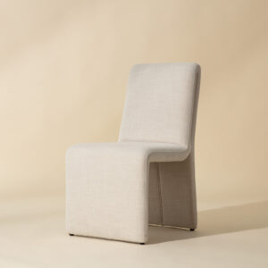 Cascata Dining Chair - Effie Linen / Fabric