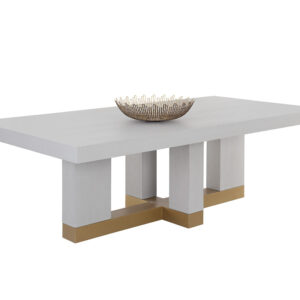 Greco Dining Table - 94.5" - Gauntlet Grey