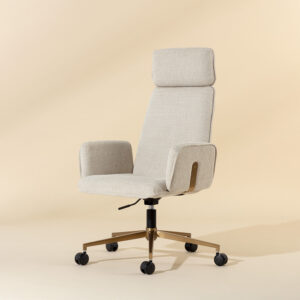 Kalev Office Chair - Chacha Cream / Fabric