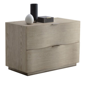 Hoyos Nightstand - Taupe