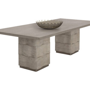 Hoyos Dining Table - 100" - Taupe