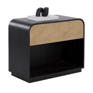 Algarve Nightstand - Champagne Gold