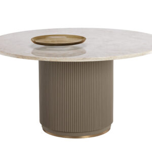 Cataldi Dining Table - 59" - Taupe