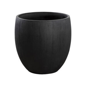 Coleus Planter - Large - Round - Black