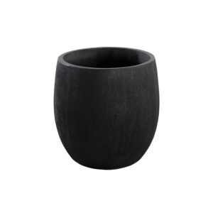 Coleus Planter - Small - Round - Black