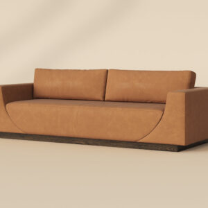 Anakin Sofa - Dark Brown - Tuscany Cognac