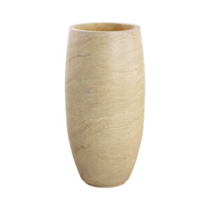 Aster Planter - Tall - Travertine Look