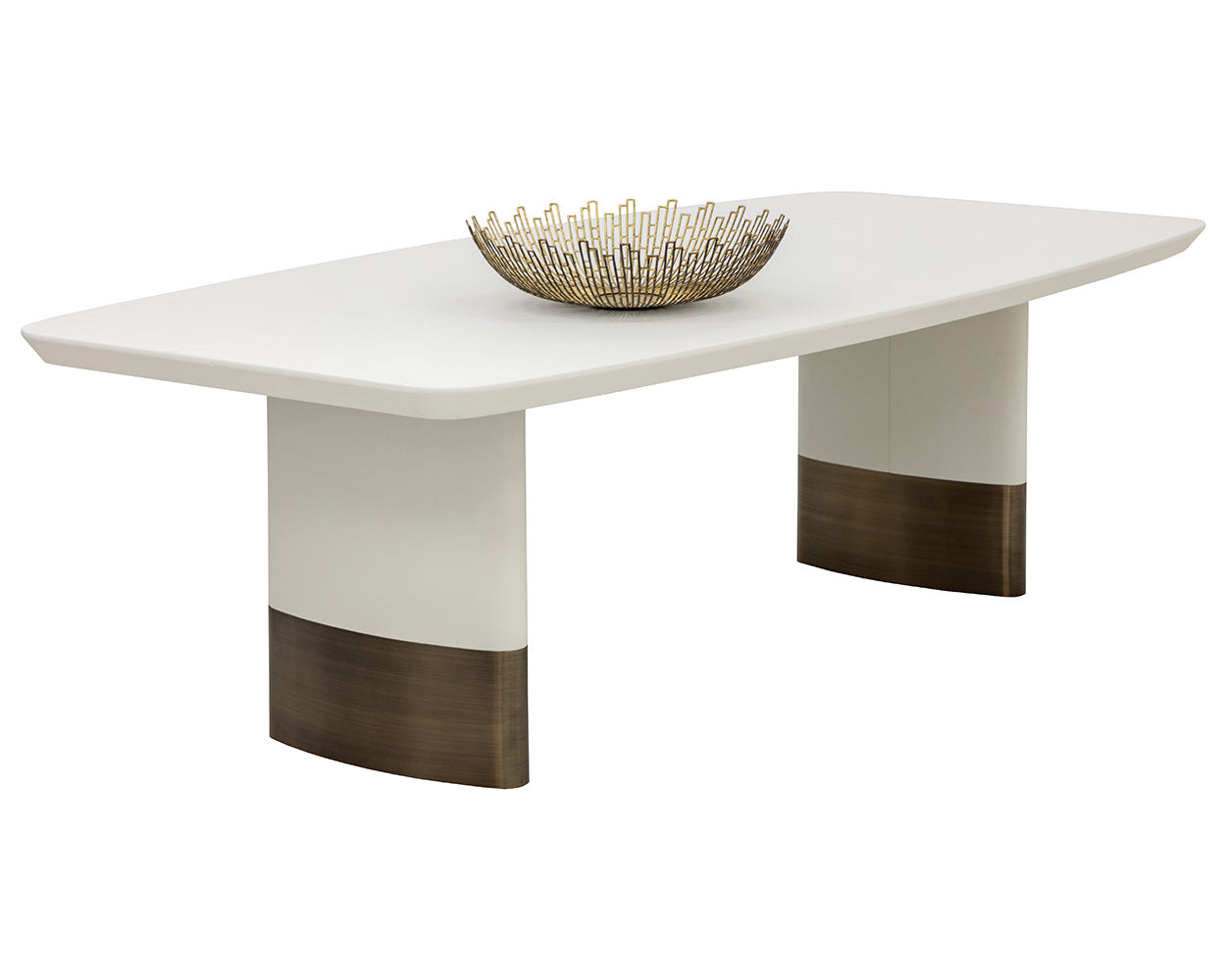 Calida Dining Table - 98" - Cream
