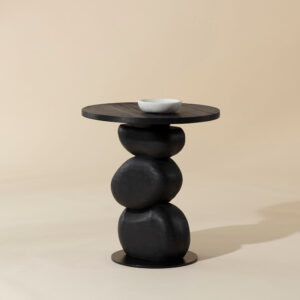 Paplo End Table - Black - Black
