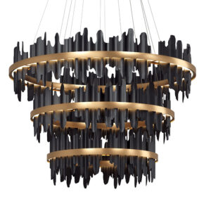 Icarus Chandelier - Large - Black