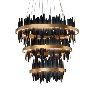Icarus Chandelier - Small - Black