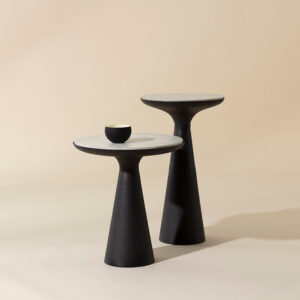 Chizu Nesting End Tables (Set Of 2) - Bronze